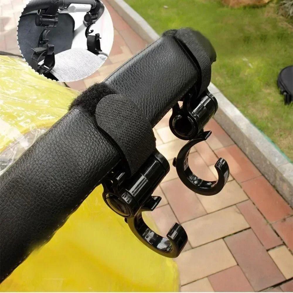 Hook and Loop Stroller Hook Large Hook Pram Accessories Bar Hangers Stroller Accessories  Car Seat