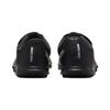 Nike Mercurial Vapor 15 Club TF Grassland Hook and Loop Abrasion Resistant Low Top Soccer Shoes Black Kids' DJ5966-001