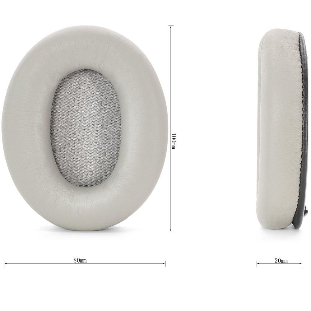 1 Pair Lambskin Earphone Cushions Headset Earmuff for Sony WH-1000XM4 Headphones Repair