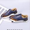 Fashion New Fashion Men's Leather Casual Shoes Burst Pure Cow Leather Wedding Shoes Zapatos Sapat A13