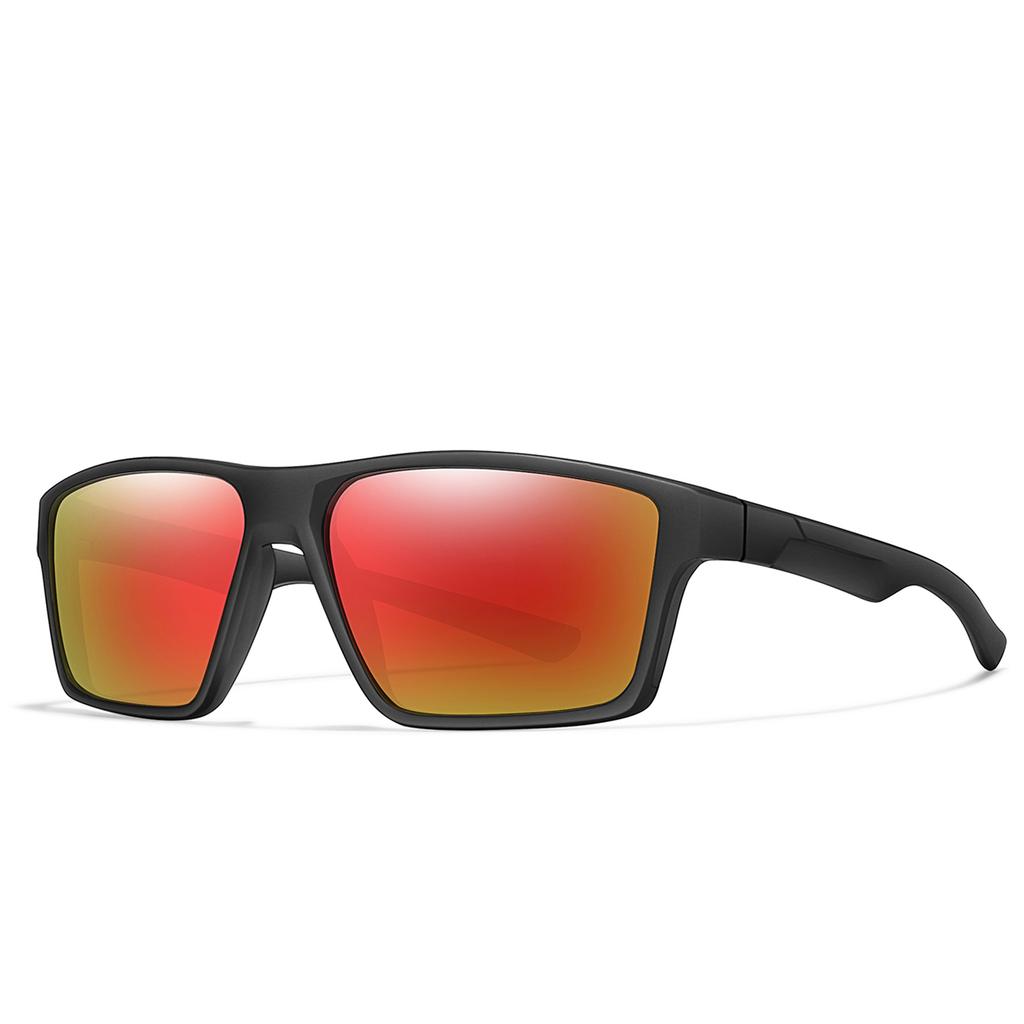 Square Sunglasses UV400 Colorful Lens for Men Women Unisex Cycling Driving Hiking Running Outdoor Sports Eyewear Gifts