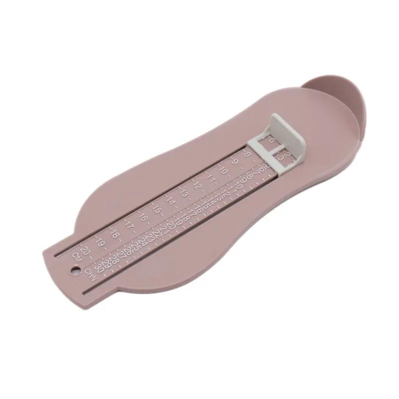 Portable Kids Foot Ruler Non Slip Shoe Sizer Tool for Children Infant Shoes Measurement Gauge Growth Tracker Feet Length Device
