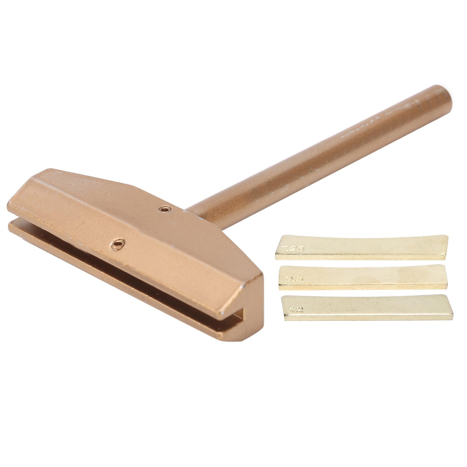 

Electric Guitars Fretboard Press Caul Inserts Kit Frets Installation Inlay Tool AccessoriesGolden золотий