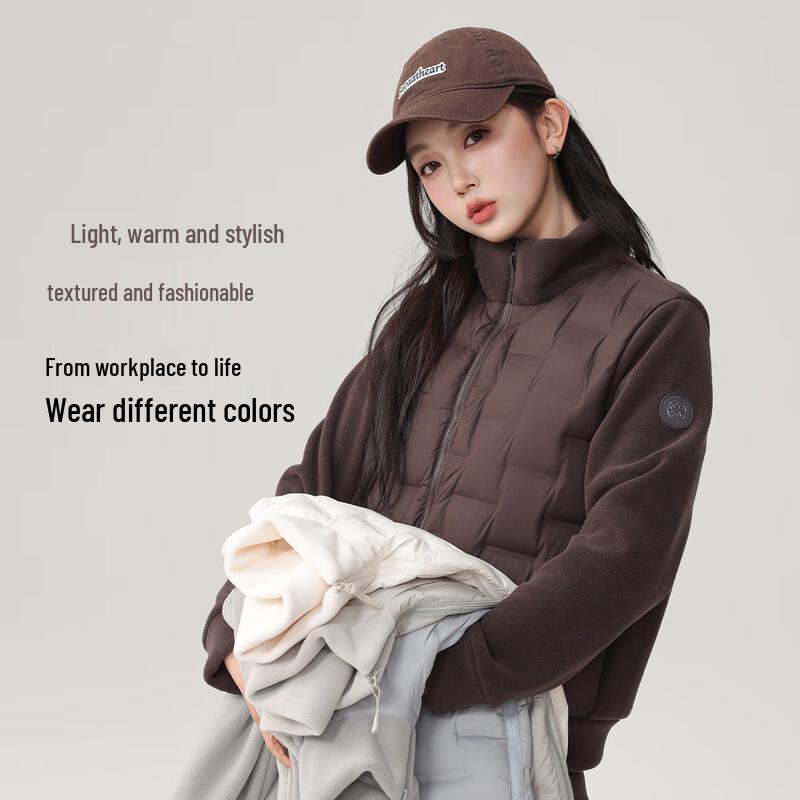 Snow Flying Goose Down Couple Jacket