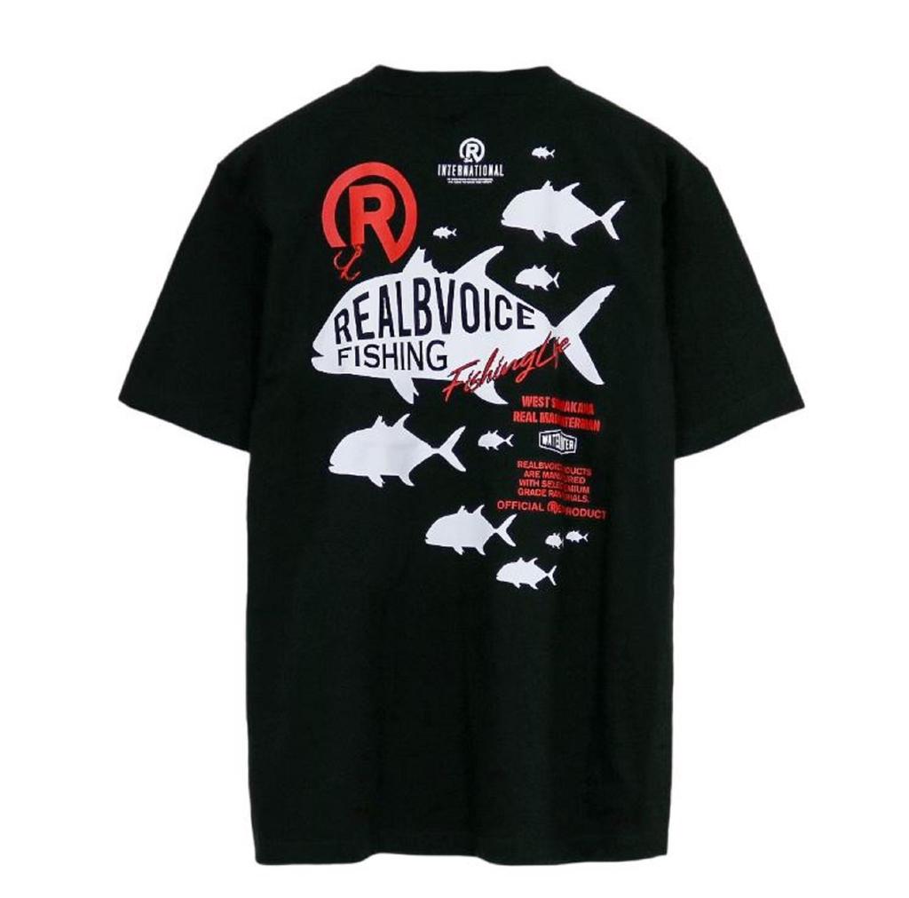 Real B Voice FH-002 T-Shirt Short Sleeve Dai Size XL Black (1158)