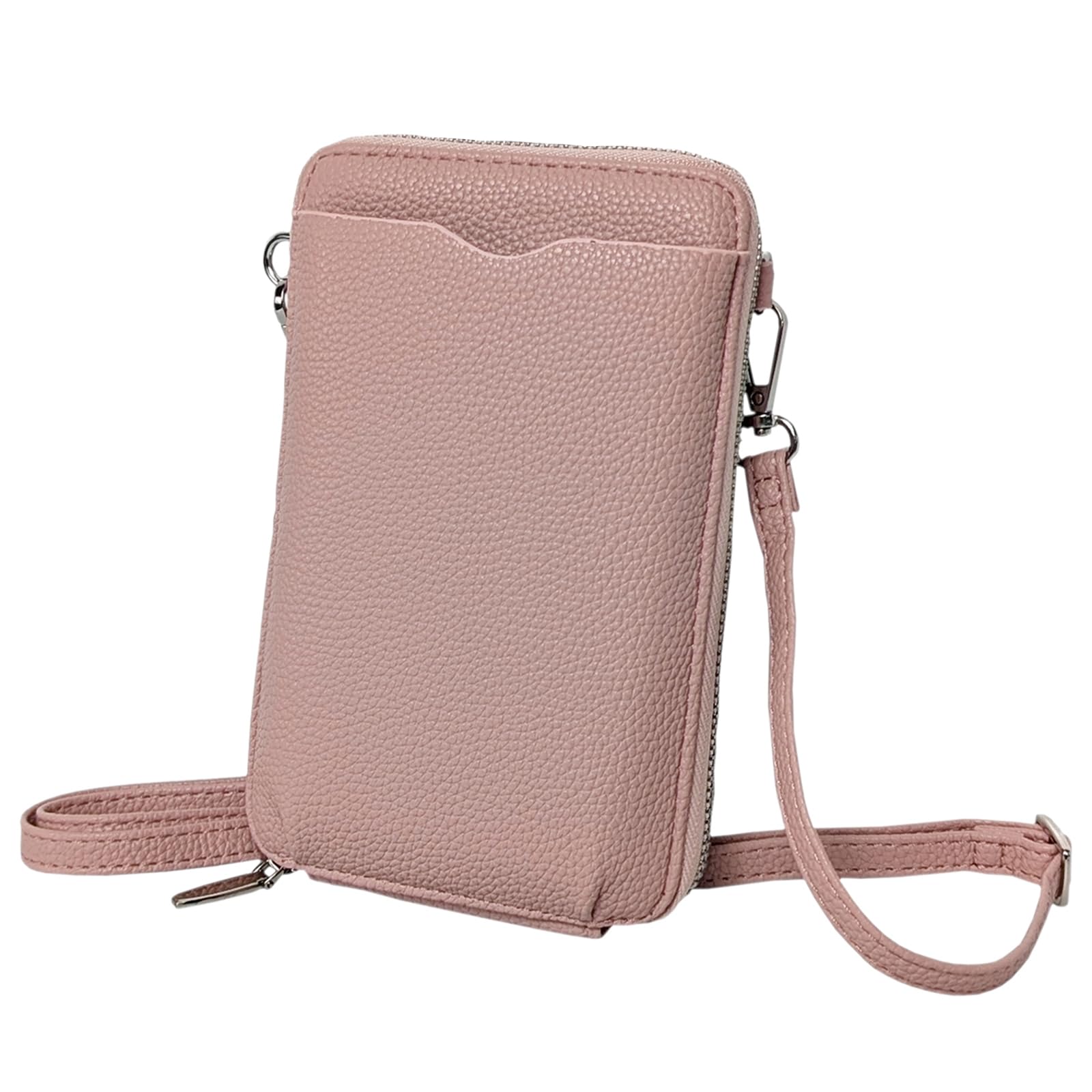 

crossbody shoulder smartphone shoulder mobile wallet shoulder wallet shoulder with card for everyday pink [CROSSMARVELLY] Women s bag, small, рожевий