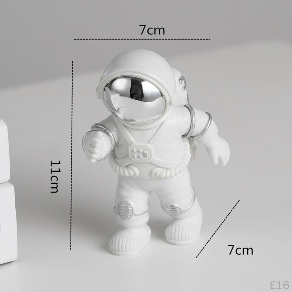 Astronaut Resin Figurines - Space Explorer Sculptures for Home Decor