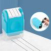 Efficient Line Rolling Roller Clear Self Inking Stamp Dashed Handwriting Lines Stamp  Parents