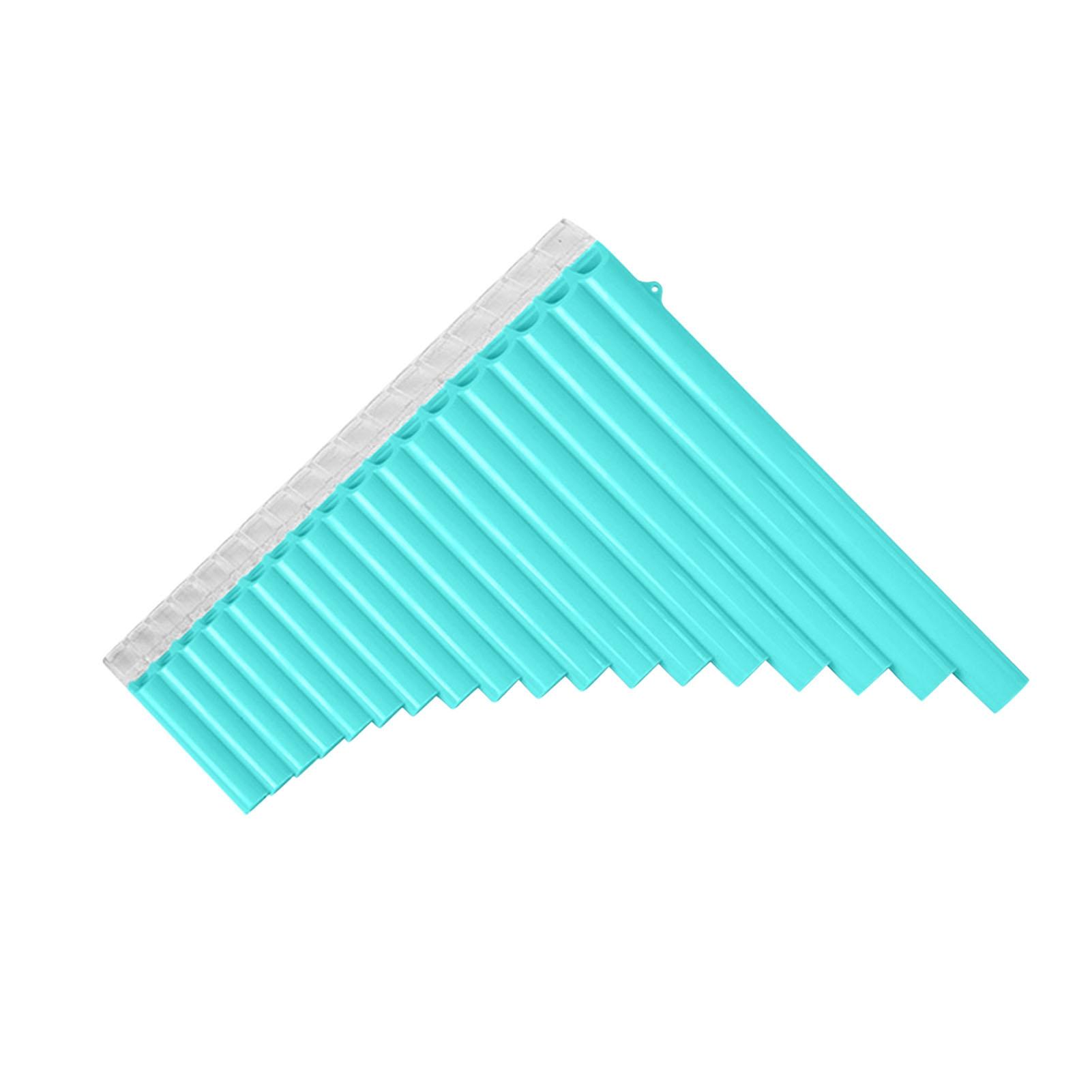 

18-трубная флейта Пана диапазона G G3 и тональности C, флейта Пана из АБС-пластика, китайский традиционный духовой инструмент с сумкой для переноски синий