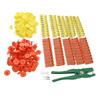 Ear   and Pliers Set Livestock Ear   Applicator and Bright Colors Cattle Ear   for Farm Animal Identification Card