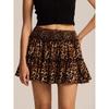 Printed Elastic Waist Half Length Skirt Women Print Elastic Waist Skirt