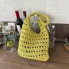 Summer versatile woven bags Summer fashion beach messenger bags Niche handmade shoulder straw bags
