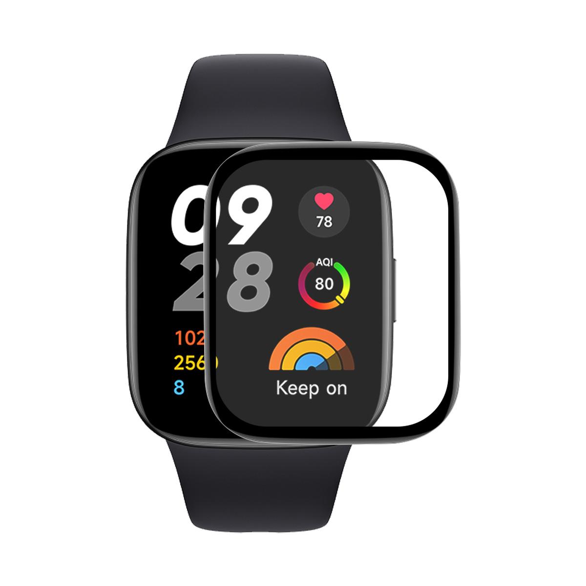 

For Xiaomi Redmi Watch 5 Active Screen Protector ENKAY HAT PRINCE 3D Curved PC + PMMA Ultra Clear Film A