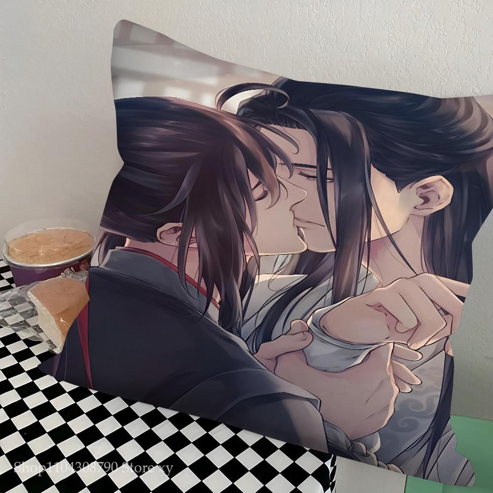 Anime Grandmaster Mo Dao Zu Shi MDZS Pillow Bedroom Sofa Leisure Comfort Cushion Car Living Room Home Decoration