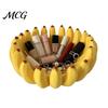 Burr-free Kitchen Bowl 3D Printed Banana Fruit Bowl, Large Capacity Tray Holder, Decorative Candy Snack Shape Food Serving Plate for Kitchen,