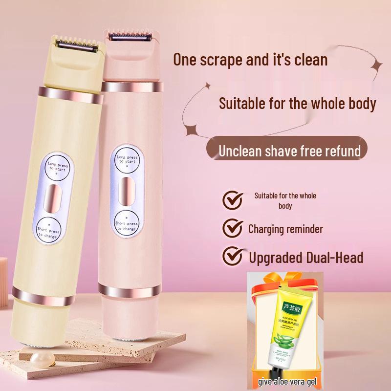Recortadora Recargable Unisex para Vello Púbico y Axilar – Afeitadora Eléctrica Universal para Partes Íntimas.