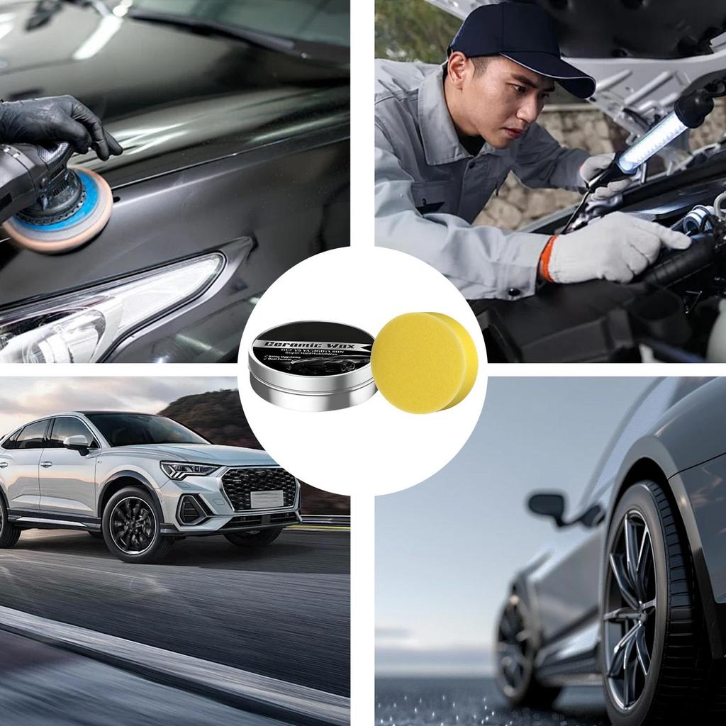 Car Wax Ceramic Coating Paint Restorer Scratches Repair Dustproof Car Wax Paste Polish Vehicle Scratch Removal Car Polish
