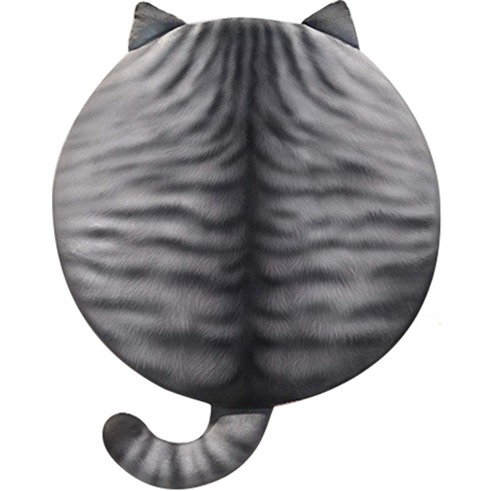 Umora Cat Pattern Cushion Seat Cushion Cat Bed Mat Memory Foam Cute Car Floor (Cat E)