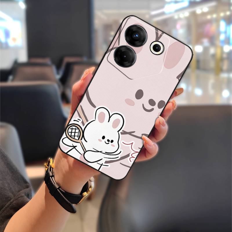 Waterproof TPU Phone Case For Tecno Camon20 Pro 5G/CK8n Durable Back Cover Anti-dust Phone Pouch Couple Dirt-resistant