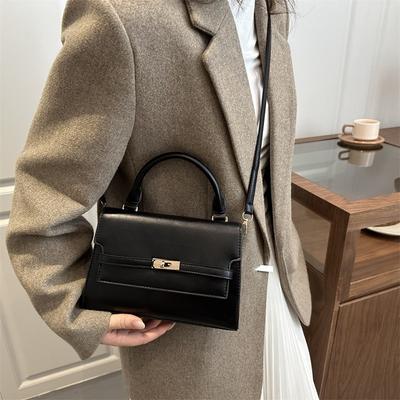 Bag Women's Autumn New Lock Fashion Women's Bag Trend Line Women's Shoulder Bag Trend Messenger Bag