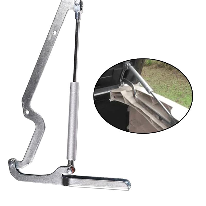 Universal Hydraulic Deck Box Hinge Replacement Part For Heavy Storage Lid Slow Closing Finger Safety Protective System
