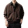 Herren Trendy Amerikanischer Scheunenstil Patchwork Reversjacke - Herbst Locker Lässige Oberbekleidung