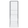 Gabion with Lid 300 X 50 X 150 Cm Galvanized Iron