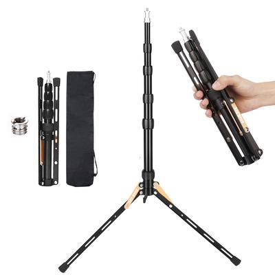 Say Good Light Stand Professional Photography Stand Mini Ring Light Lightweight Strobe Holder Tripod 5 Stages Telescopic Storage Length 32cm Total