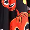 Fashion Women Vintage Halloween Print Sleeveless Evening Party Prom Dress