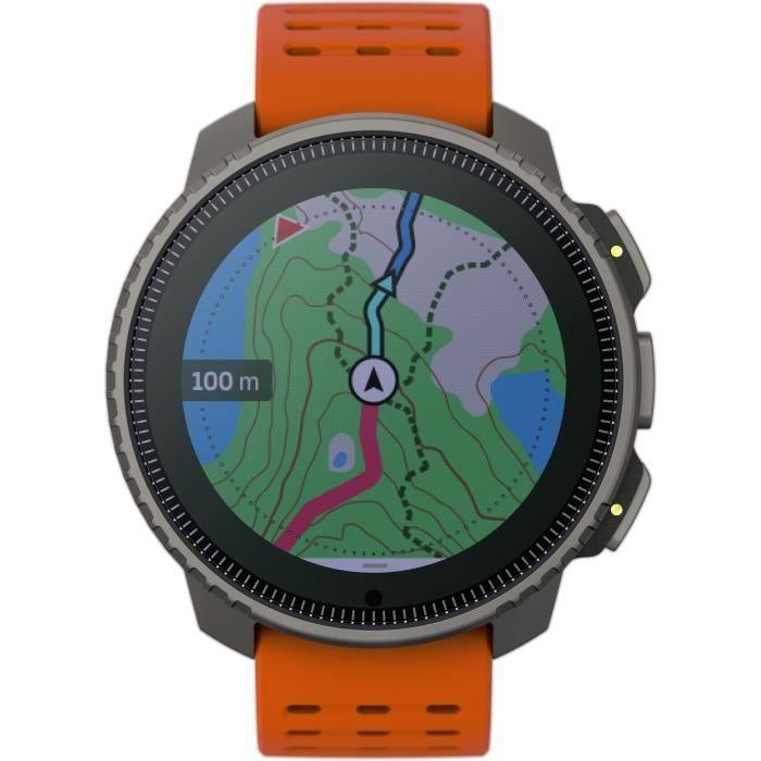Montre Connectée Sport GPS - ALTIMETRE - SUUNTO - VERTICAL TITANIUM SOLAR CANYON Diamètre Écran 49 Mm