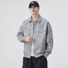 TOM ADAM 2025 Autumn Loose Fit Tie-Dye Workwear Jacket