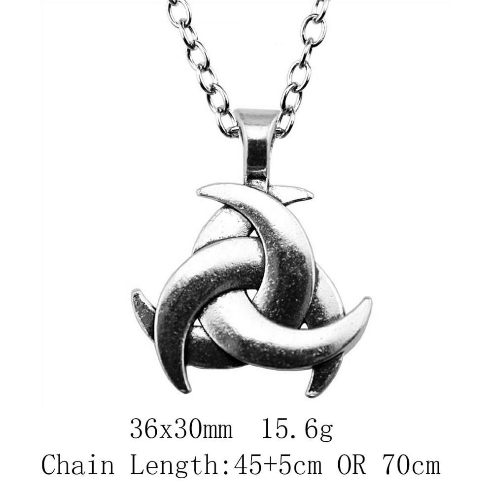 Gifts For Women Woman Long Necklace Celtic Hexagram 45cm Or 70cm Long Chain Necklace Cheap Cute Stuff Pendants And Necklaces