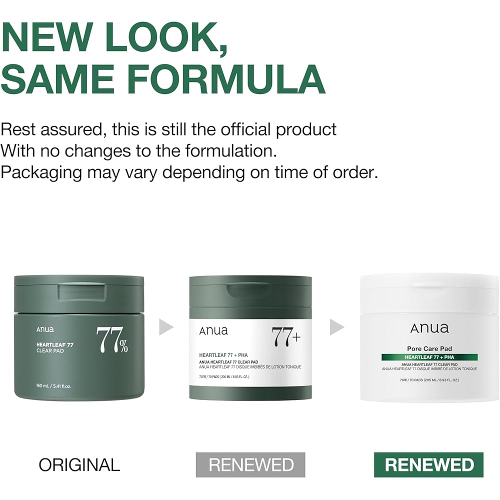 Anua Clear Pad 77% Mugwort Extract 100ml Skin Care Product