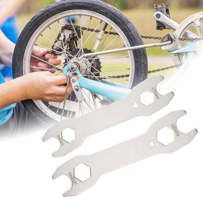 Stainless Steel Bike Hub Wrench 13/14/15/16/17/18/19/20MM Cycling Road Mountain Bicycle Hub Cone Adjuster