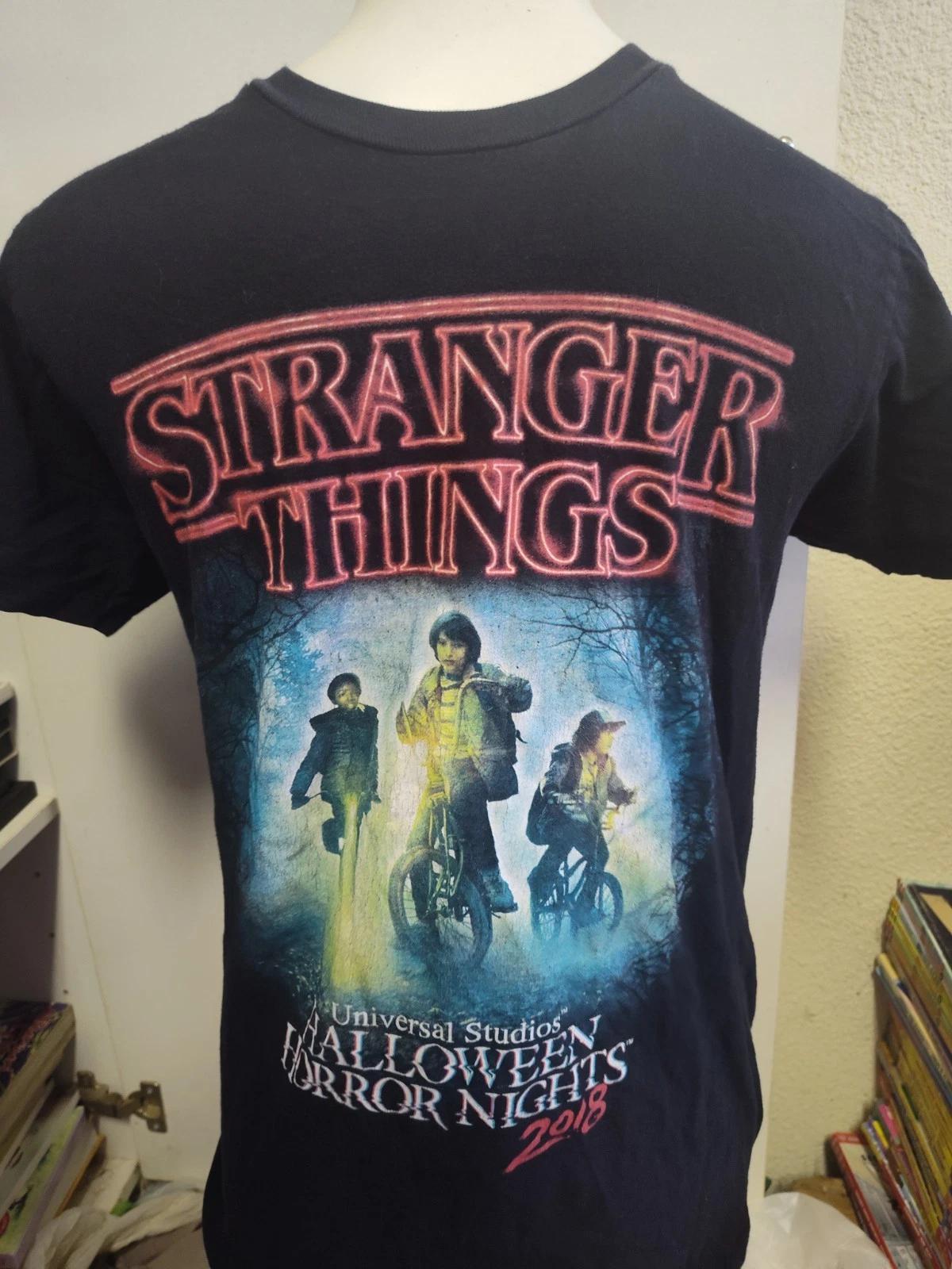 Футболка Stranger Things Halloween Horror Nights 2018 M Universal Studios Netflix S