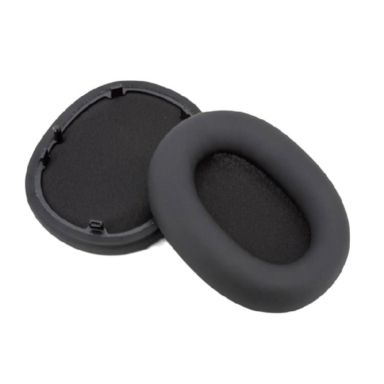 

1 Pair Replacement Earpads Soft Sponge Ear Pad Comfortable Earmuffs for WH-1000XM6 Repair Accessory Black