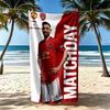 Manchester Beach Towel Quickdry Soft Microfiber Comfortable Lightweight Suitable For Swimming Gym Camping Yoga Vacation