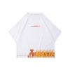 X Disney Kung Fu Mickey Alphabet Print Short-Sleeve T-Shirt Women Tops White AHSQ142-1