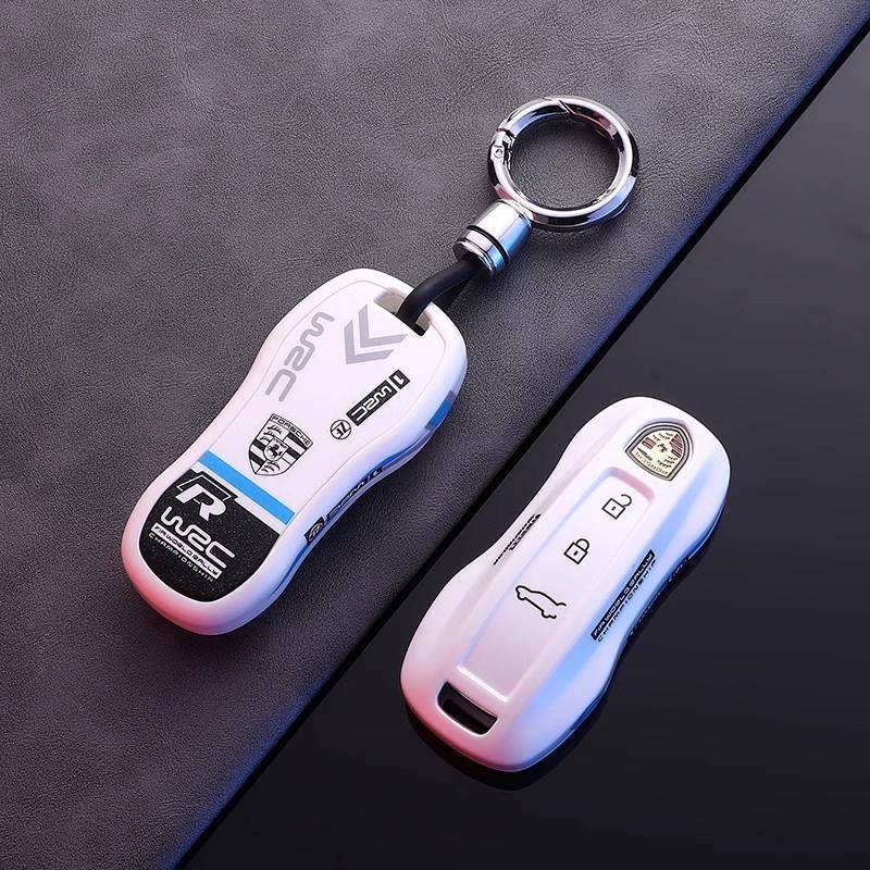 Moderne TPU Auto Smart Fernbedienung Schlüsselhülle Abdeckung Schale Für Porsche Panamera Macan Cayenne Cayman Boxster 911 9ya 971 Auto Zubehör