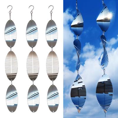 3/6/9Pcs Windspiel Anhänger Outdoor Dekoration Birdproofing Shiny Vogel Schutz Lösung Windmühle Reflektoren