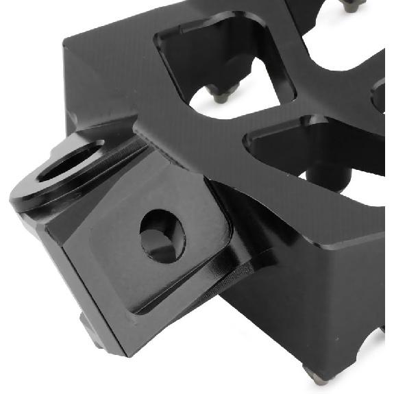 Dirt Bike Foot Pegs,Motorcycle Footpegs Wider Foot Pegs Rest Pedal CNC for KLX 140 KLX140 KLX140RF 2008-2024 KX65 2000-2024 KX85 2001-2024 KX100