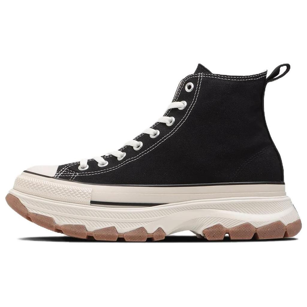 Converse All Star Trekwave Casual Versatile Comfortable Durable Shock Absorbing High Top Canvas Shoes Unisex Sneakers Black 31310070