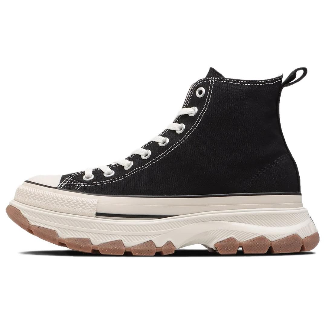 

Converse Кеды унисекс All Star Trekwave Casual Универсальные Удобные Прочные Амортизирующие Высокие парусиновые кроссовки Черные 31310070 36.5