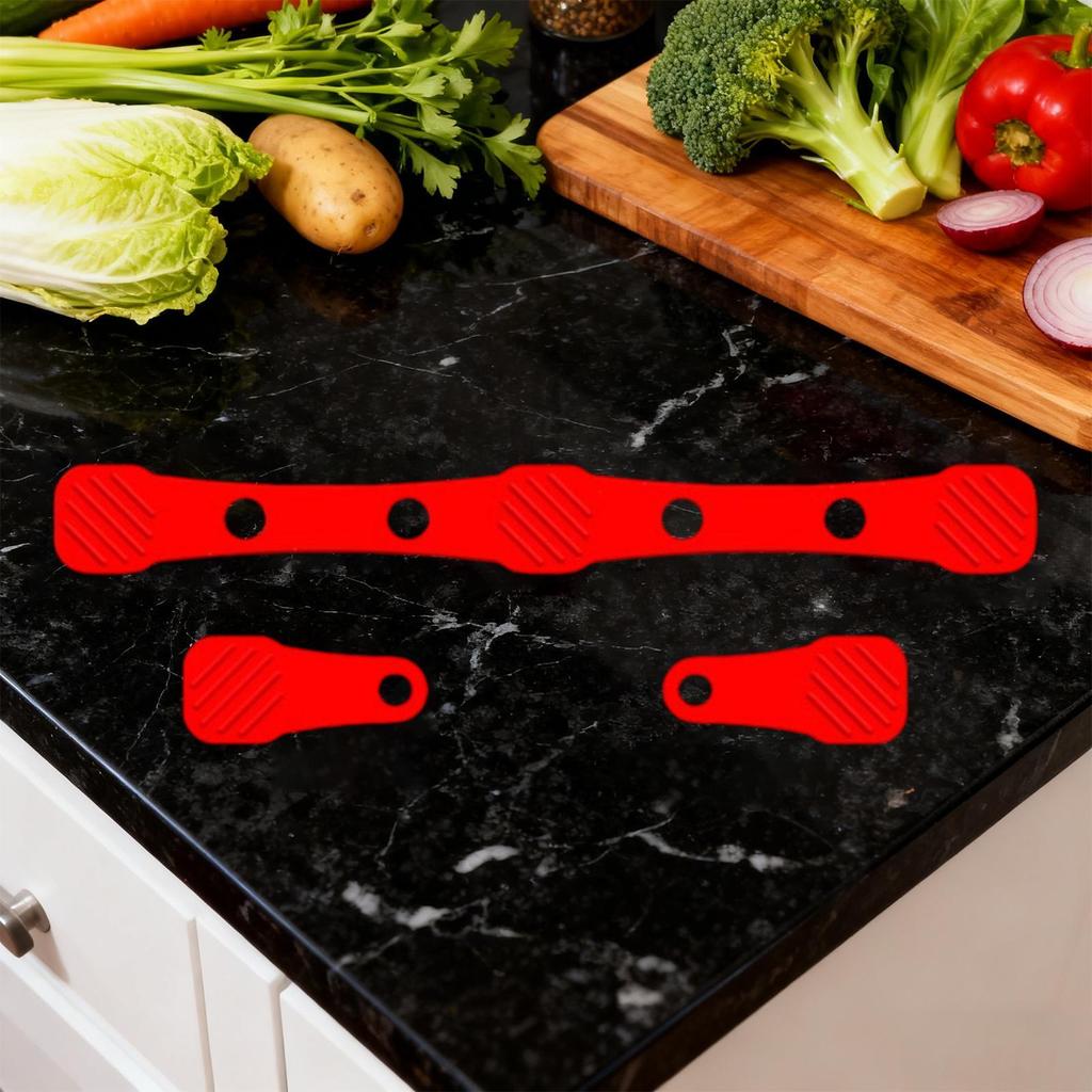 Aimants pour friteuse à air Résistants aux hautes températures Boucle réutilisable Clips magnétiques pour friteuse à air pour la cuisine la maison Maintenir le papier sulfurisé