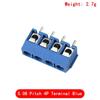 20pcs KF301-2P/KF301-3P/KF301-4P KF301-5.0-2P KF301-5.0-3P KF301-5.0-4P KF301 5.08mm Plug-in Screw Connector Blue/Green