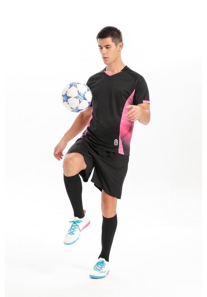 Kids' Football Uniform Set with Number Printing for Boys and Girls - Professional Training and Competition Team Wear