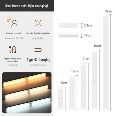 NuFeng Smart Magnetic Rechargeable LED Cabinet Light Strip
