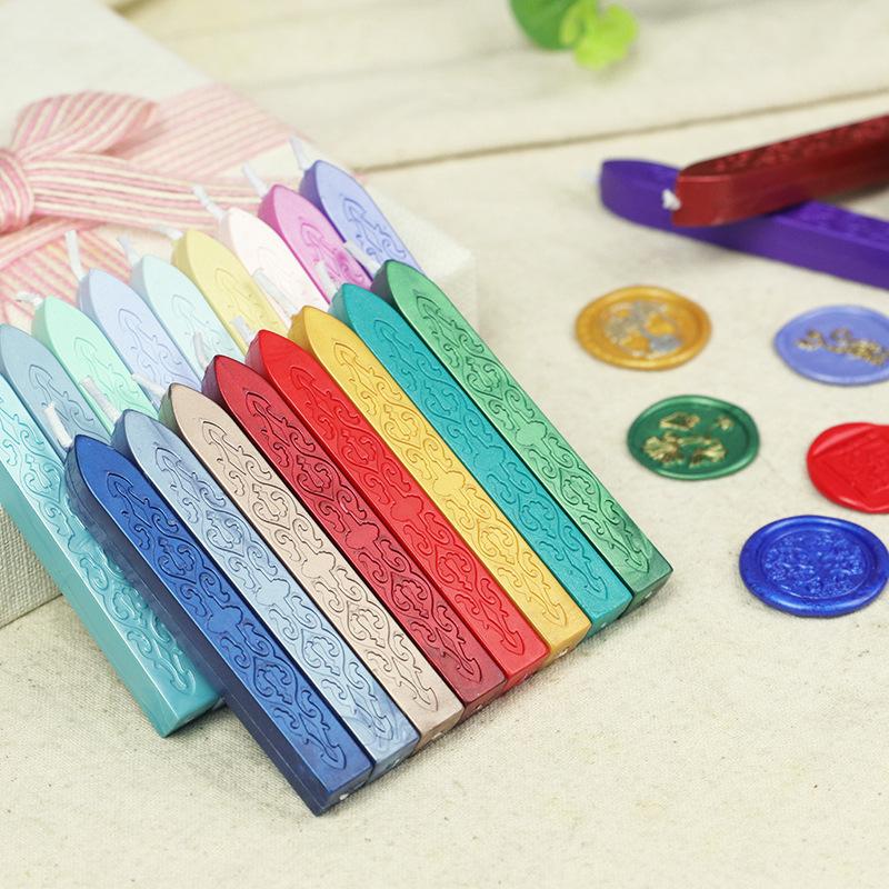 Arrow Pattern Sealing Wax Stick, Core Retro Fire Paint Wax Seal for Envelopes, Available in Multiple Colors