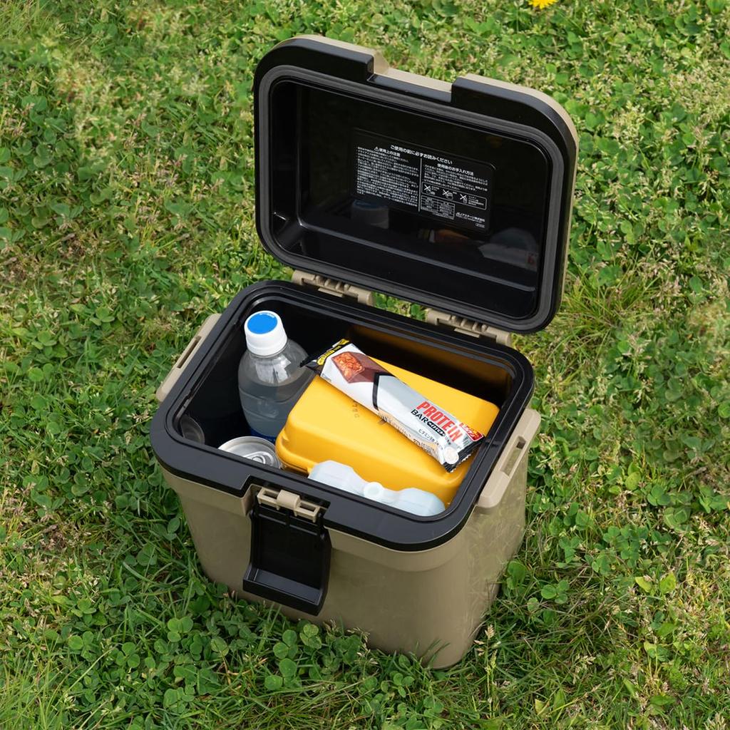 JEJ Astage ISEL 10 Cooler Box, S Beige, ISL-10SB, Insulated, Lightweight, Lunch Box, Club Activities, Outdoor Activities, Leisure, Sports, Set of 8