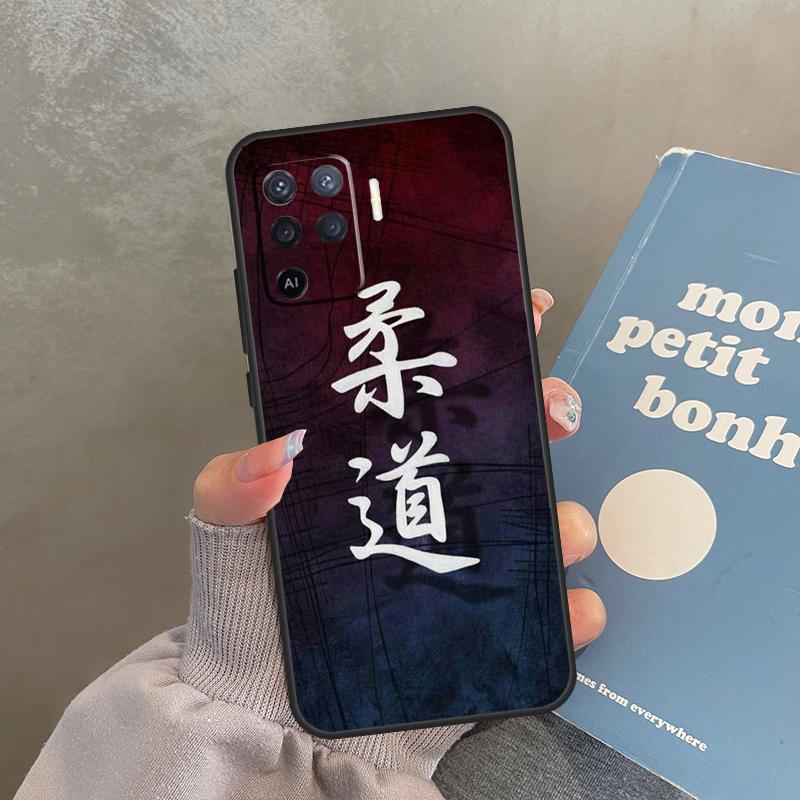 Kung Fu Oyama Kyokushin Karate Case For Oppo A74 A94 A54 A18 A38 A58 A78 A98 A40 A60 A80 A16 A76 A96 A15 A17 A77 A57S Cover